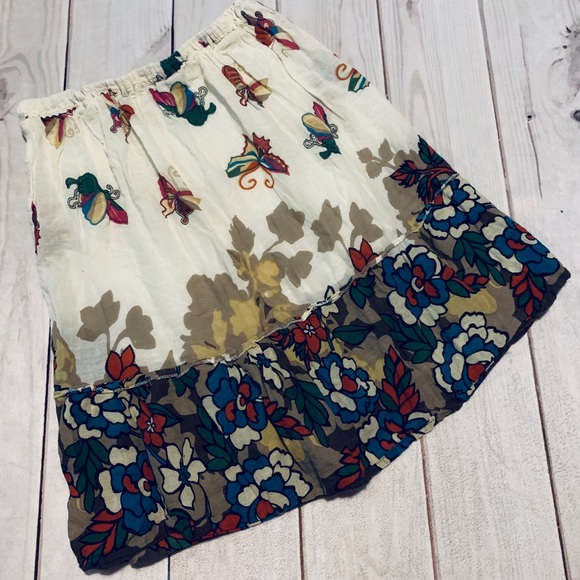 Beautiful Boho Floral Skirt - Picture 1 of 4